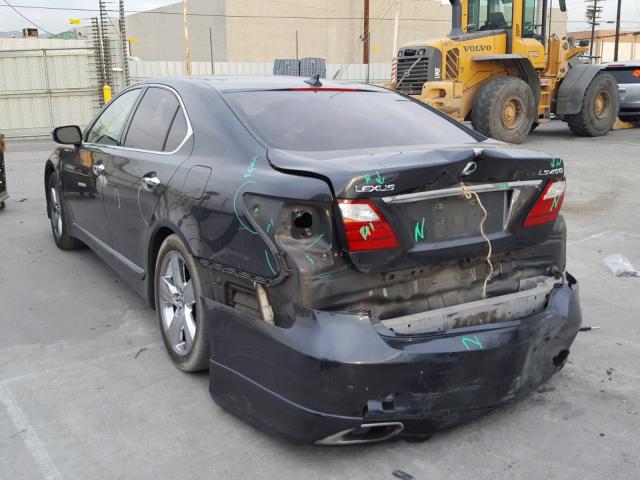 JTHBL5EF9A5093288 - 2010 LEXUS LS 460 GRAY photo 3