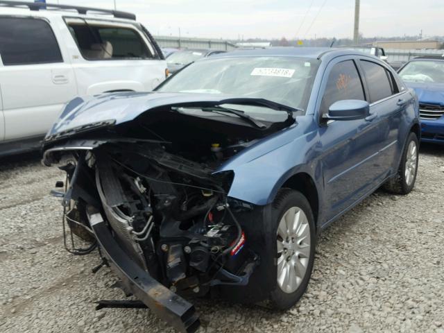 1C3BC4FB4BN558346 - 2011 CHRYSLER 200 LX BLUE photo 2