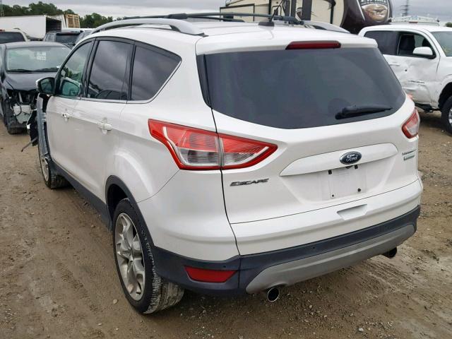 1FMCU0J99DUB54781 - 2013 FORD ESCAPE TIT WHITE photo 3