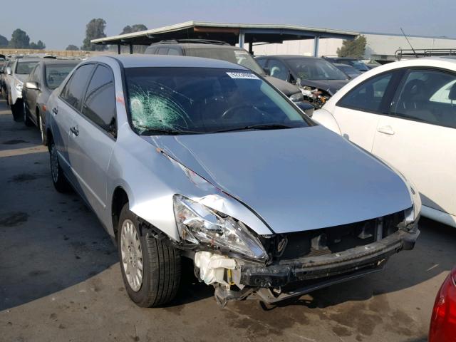 JHMCM56117C013829 - 2007 HONDA ACCORD VAL SILVER photo 1