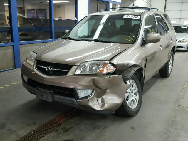 2HNYD18843H545992 - 2003 ACURA MDX TOURIN BEIGE photo 2