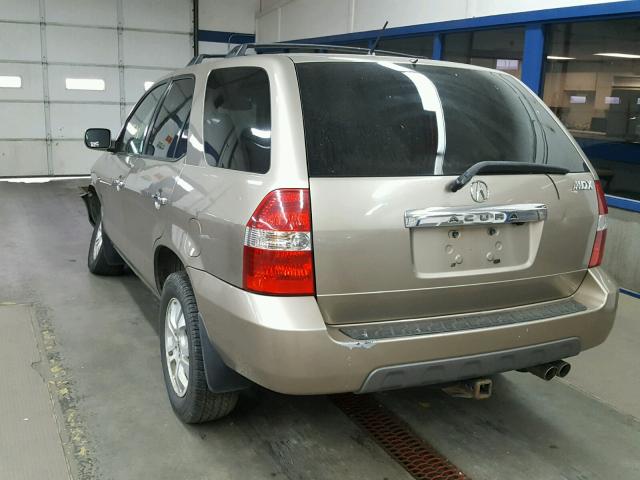 2HNYD18843H545992 - 2003 ACURA MDX TOURIN BEIGE photo 3