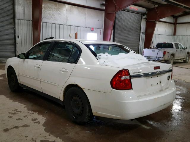 1G1ZS58N47F291259 - 2007 CHEVROLET MALIBU LS 白色 照片 3