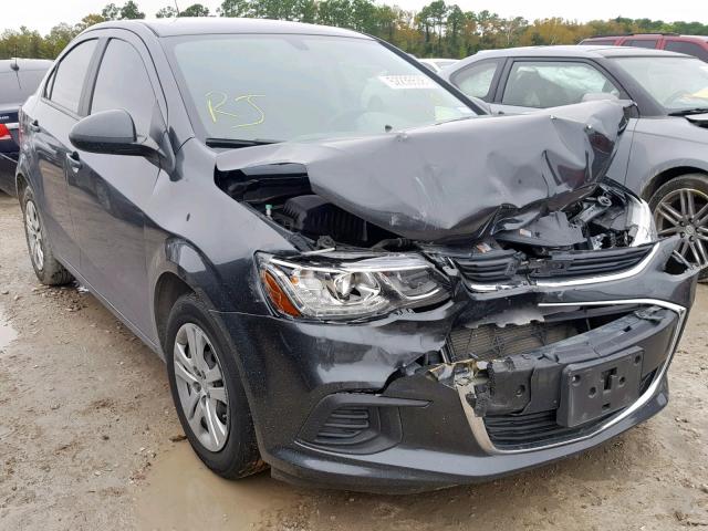 1G1JB5SH0H4150184 - 2017 CHEVROLET SONIC LS 灰色 照片 1