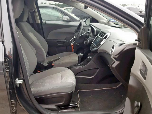 1G1JB5SH0H4150184 - 2017 CHEVROLET SONIC LS 灰色 照片 5