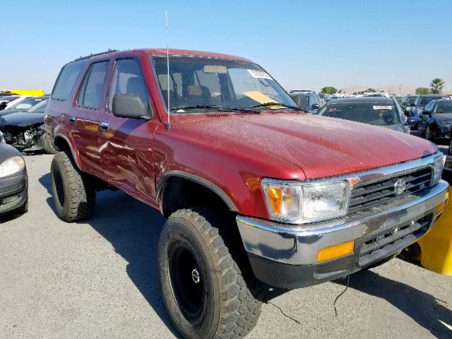 JT3VN39W8R0166266 - 1994 TOYOTA 4RUNNER VN MAROON photo 1