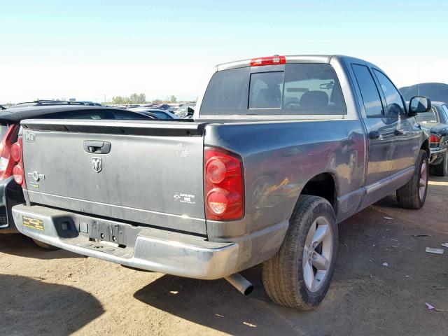 1D7HA18N28S591007 - 2008 DODGE RAM 1500 S GRAY photo 4