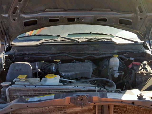 1D7HA18N28S591007 - 2008 DODGE RAM 1500 S GRAY photo 7