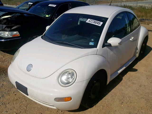 3VWBK31C24M418427 - 2004 VOLKSWAGEN NEW BEETLE თეთრი ფოტო 2