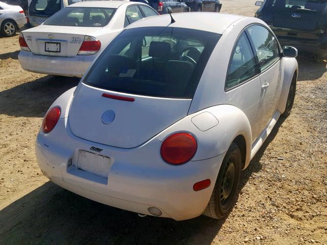 3VWBK31C24M418427 - 2004 VOLKSWAGEN NEW BEETLE თეთრი ფოტო 4