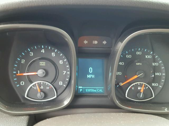 1G11C5SA2DF223294 - 2013 CHEVROLET MALIBU 1LT BLACK photo 8