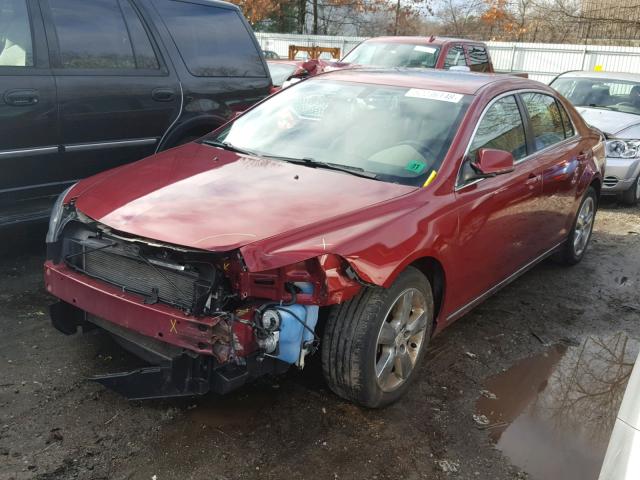 1G1ZD5E19BF140759 - 2011 CHEVROLET MALIBU 2LT RED photo 2