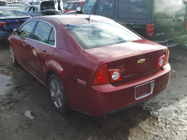 1G1ZD5E19BF140759 - 2011 CHEVROLET MALIBU 2LT RED photo 3