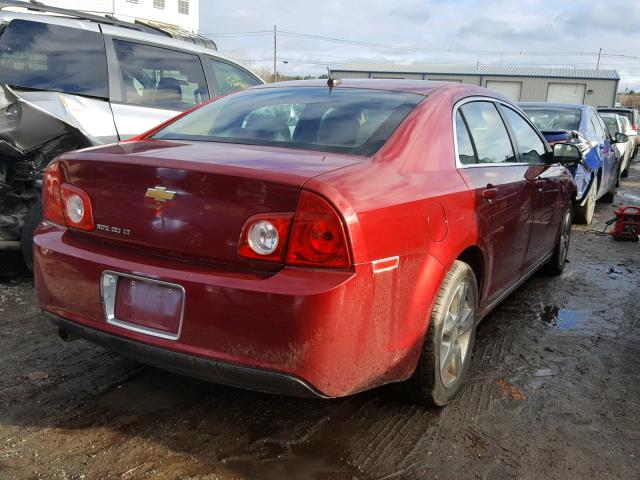 1G1ZD5E19BF140759 - 2011 CHEVROLET MALIBU 2LT RED photo 4