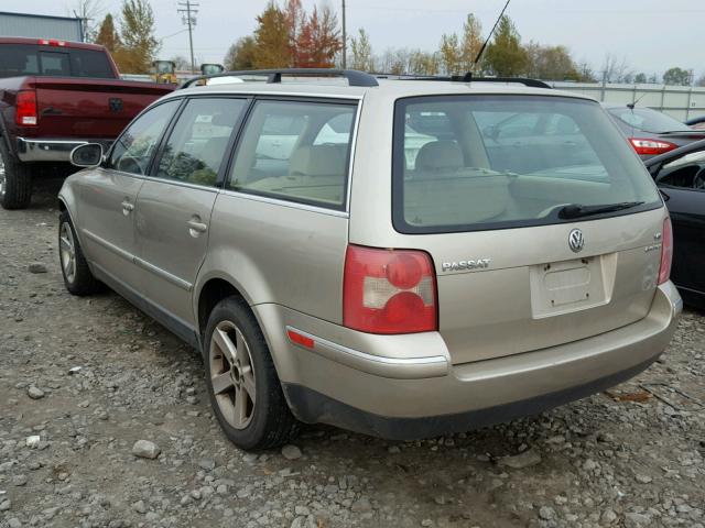 WVWYH63B14E290933 - 2004 VOLKSWAGEN PASSAT GLX 金色 照片 3
