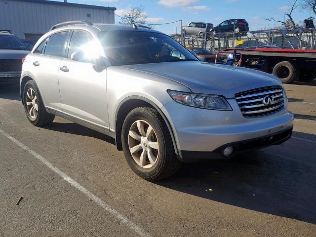 JNRAS08W54X222313 - 2004 INFINITI FX35 SILVER photo 1