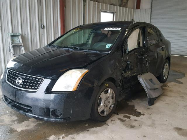 3N1AB61E58L710671 - 2008 NISSAN SENTRA 2.0 BLACK photo 2