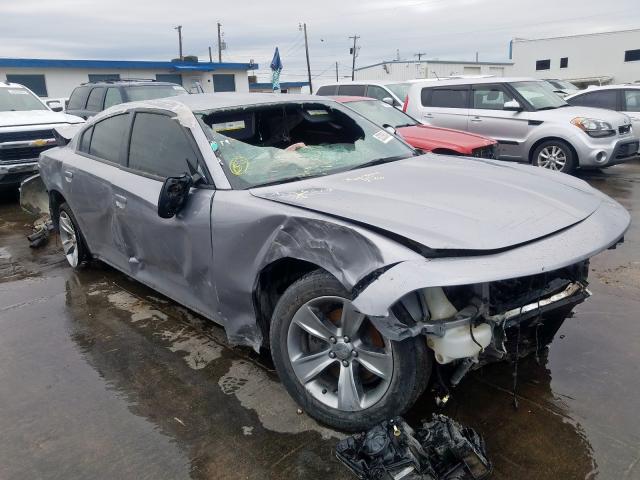 2C3CDXHG2HH523902 - 2017 DODGE CHARGER SX SILVER photo 1