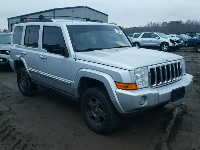 1J4RG4GK2AC159095 - 2010 JEEP COMMANDER SILVER photo 1