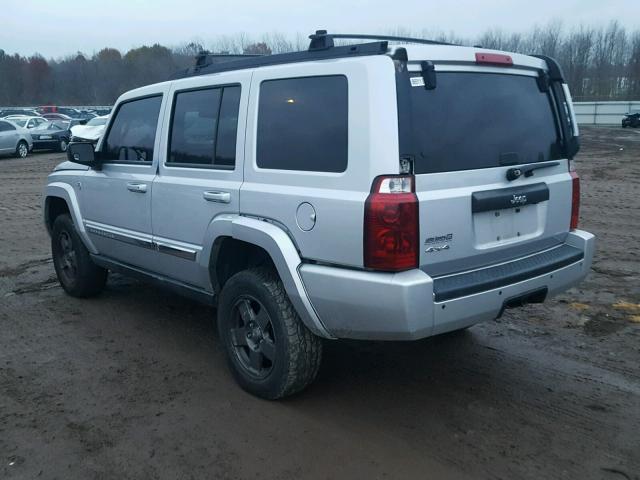 1J4RG4GK2AC159095 - 2010 JEEP COMMANDER SILVER photo 3