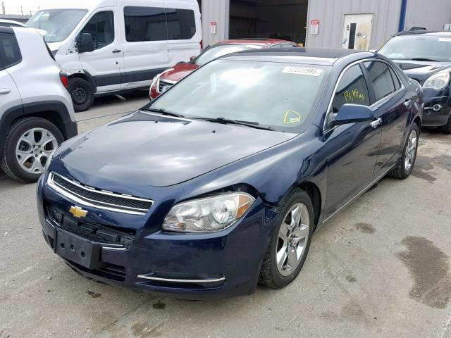 1G1ZC5EB3AF174271 - 2010 CHEVROLET MALIBU 1LT 蓝色 照片 2