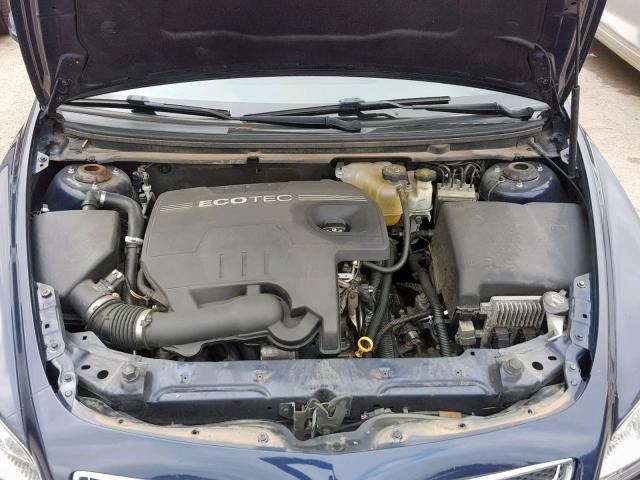 1G1ZC5EB3AF174271 - 2010 CHEVROLET MALIBU 1LT 蓝色 照片 7