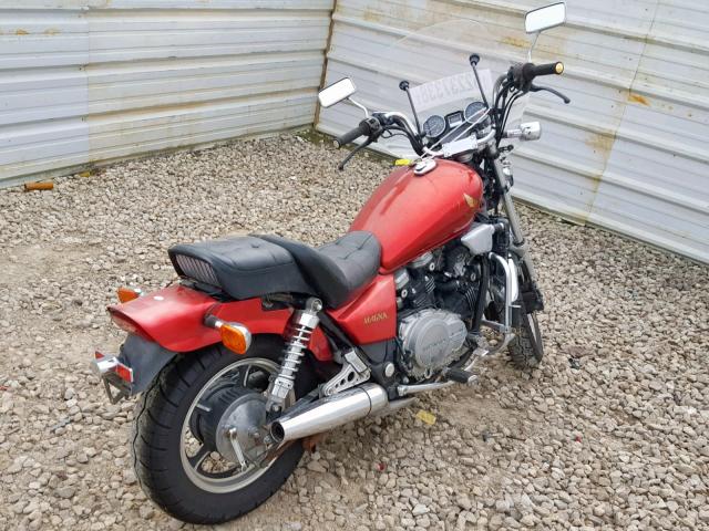 JH2RC2104GM200673 - 1986 HONDA VF700 C RED photo 4