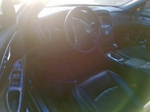 JNKAJ09E88M306821 - 2008 INFINITI EX35 BASE SILVER photo 9