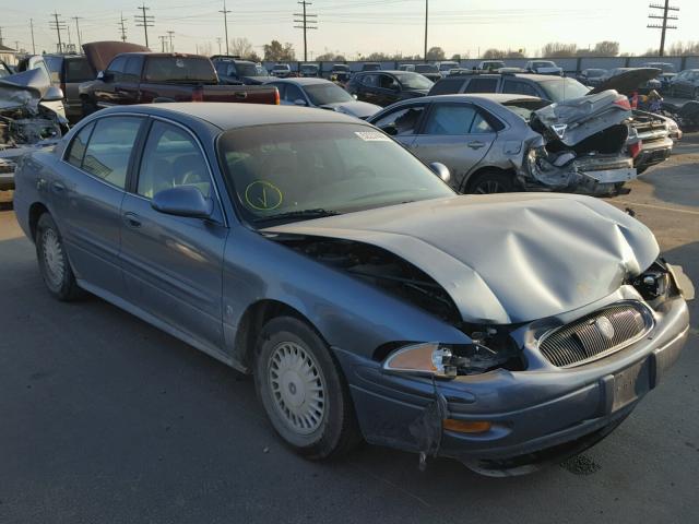 1G4HP54K3Y4260268 - 2000 BUICK LESABRE CU BLUE photo 1