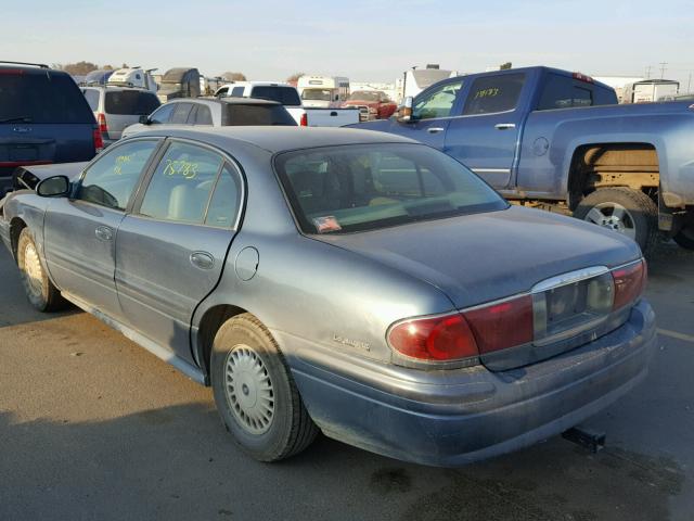 1G4HP54K3Y4260268 - 2000 BUICK LESABRE CU BLUE photo 3