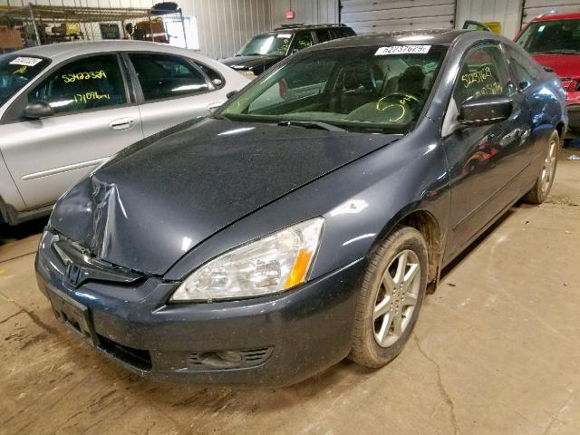 1HGCM82673A008436 - 2003 HONDA ACCORD EX GRAY photo 2