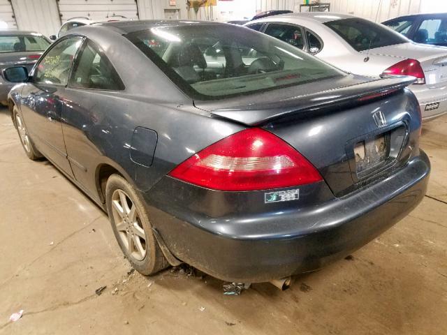 1HGCM82673A008436 - 2003 HONDA ACCORD EX GRAY photo 3