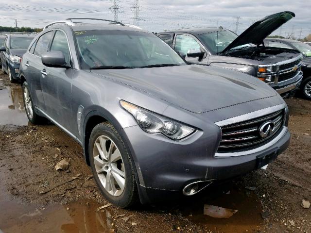 JN8AS1MW7CM156203 - 2012 INFINITI FX35 GRAY photo 1