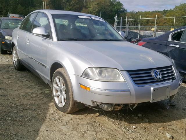 WVWPD63B24P321862 - 2004 VOLKSWAGEN PASSAT GLS SILVER photo 1