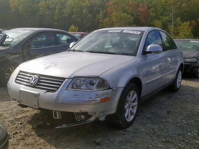 WVWPD63B24P321862 - 2004 VOLKSWAGEN PASSAT GLS SILVER photo 2