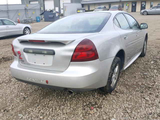2G2WP552971226294 - 2007 PONTIAC GRAND PRIX SILVER photo 4