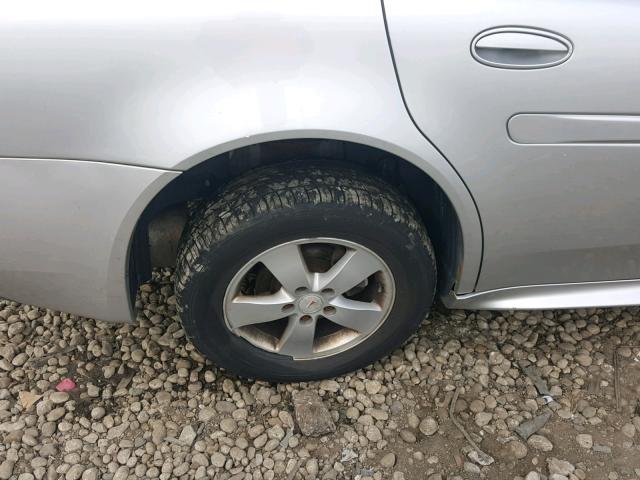 2G2WP552971226294 - 2007 PONTIAC GRAND PRIX SILVER photo 9