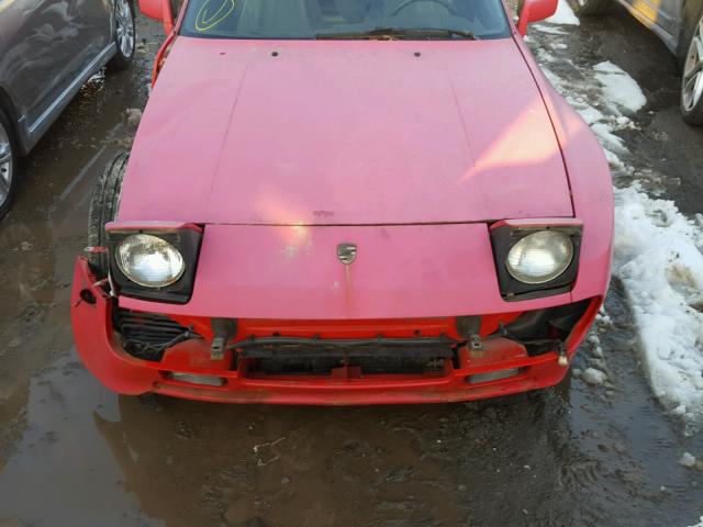 WP0AA0948GN457093 - 1986 PORSCHE 944 RED photo 7