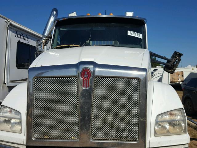 1XKZDP0X0FJ423430 - 2015 KENWORTH CONSTRUCTI WHITE photo 7