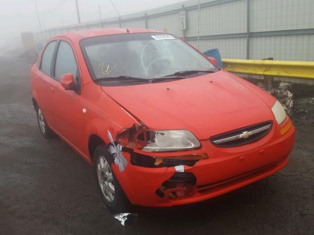 KL1TD52645B446168 - 2005 CHEVROLET AVEO BASE Qırmızı foto 1