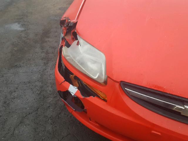 KL1TD52645B446168 - 2005 CHEVROLET AVEO BASE Qırmızı foto 10