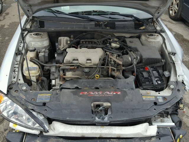 1G2NW12E54M653803 - 2004 PONTIAC GRAND AM G SILVER photo 7