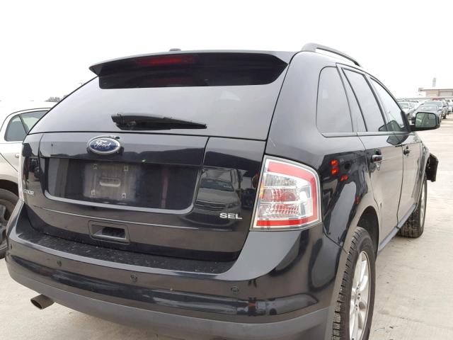 2FMDK38C29BA86348 - 2009 FORD EDGE SEL BLACK photo 4