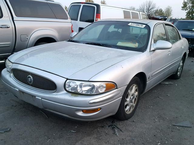 1G4HP54K5Y4110517 - 2000 BUICK LESABRE CU SILVER photo 2