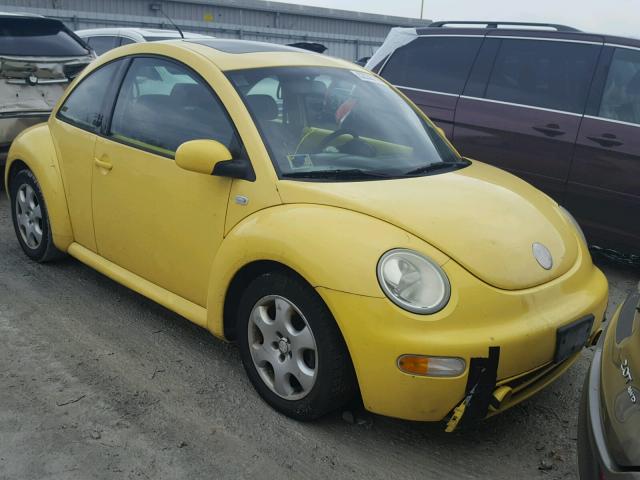 3VWCK21CX3M404997 - 2003 VOLKSWAGEN NEW BEETLE YELLOW photo 1