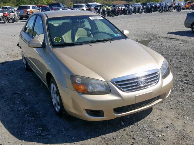 KNAFE222495665888 - 2009 KIA SPECTRA EX GOLD photo 1