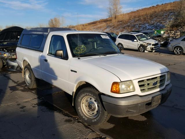 1FTYR10D11PB67008 - 2001 FORD RANGER WHITE photo 1