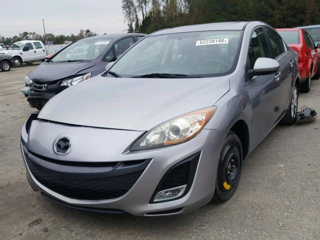 JM1BL1W56B1419069 - 2011 MAZDA 3 S SILVER photo 2