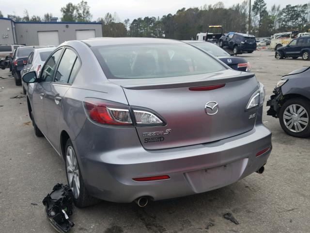 JM1BL1W56B1419069 - 2011 MAZDA 3 S SILVER photo 3