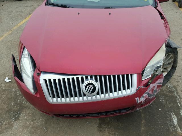 3MEHM08Z17R659014 - 2007 MERCURY MILAN PREM BURGUNDY photo 7